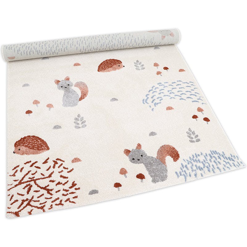 Flat Woven Graphic Print Rectangular Rug