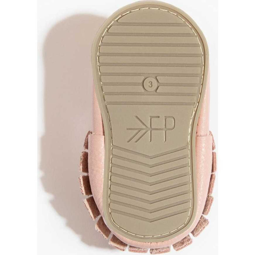 Blush Moccasin Baby Shoe