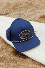 Rodeo Patch Snapback Hat / Navy