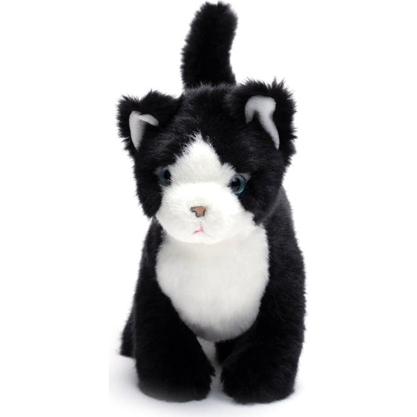 LA PELUCHERIE My Cat Gustave - Small 26cm - Black/White