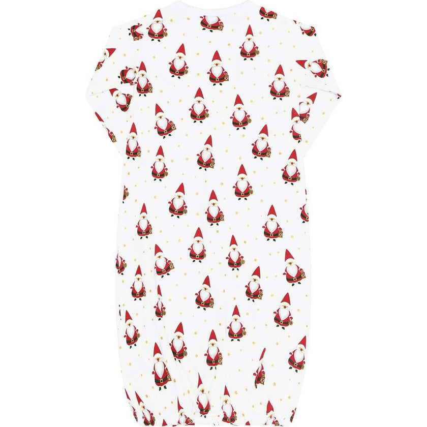 Santa Print Gown