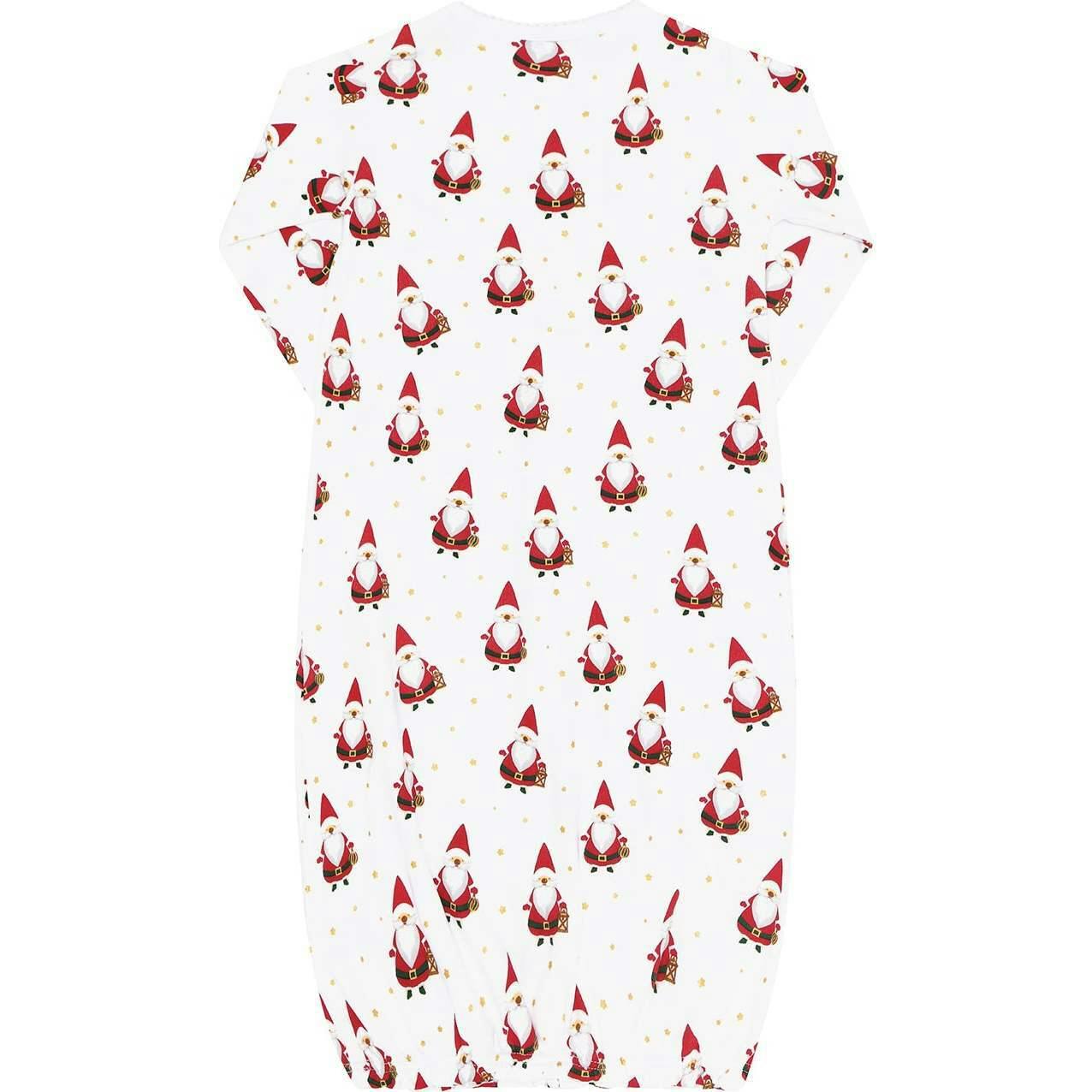 Santa Print Gown