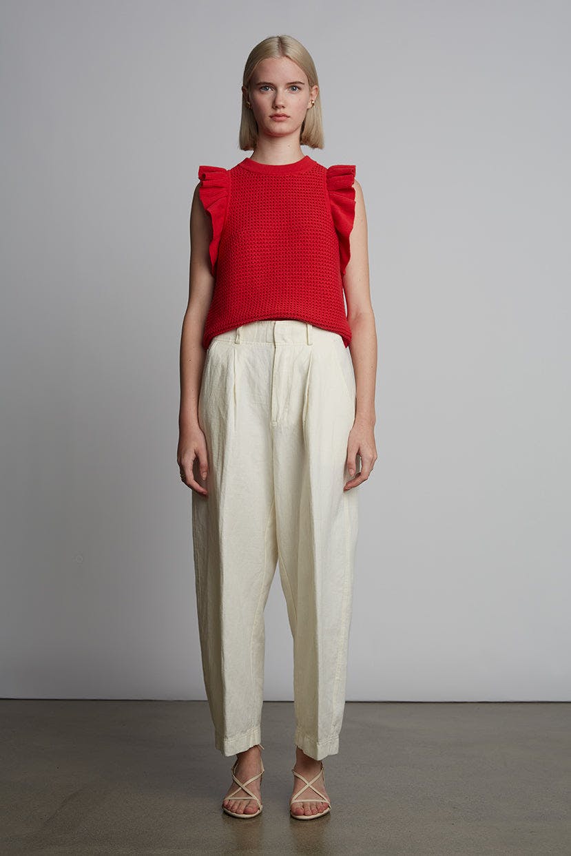 VIOLA TANK | ROSSO