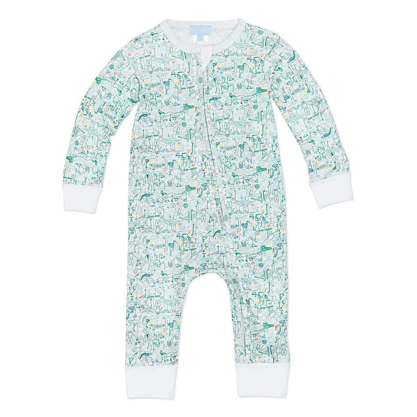 Golf Zip Baby Onesie