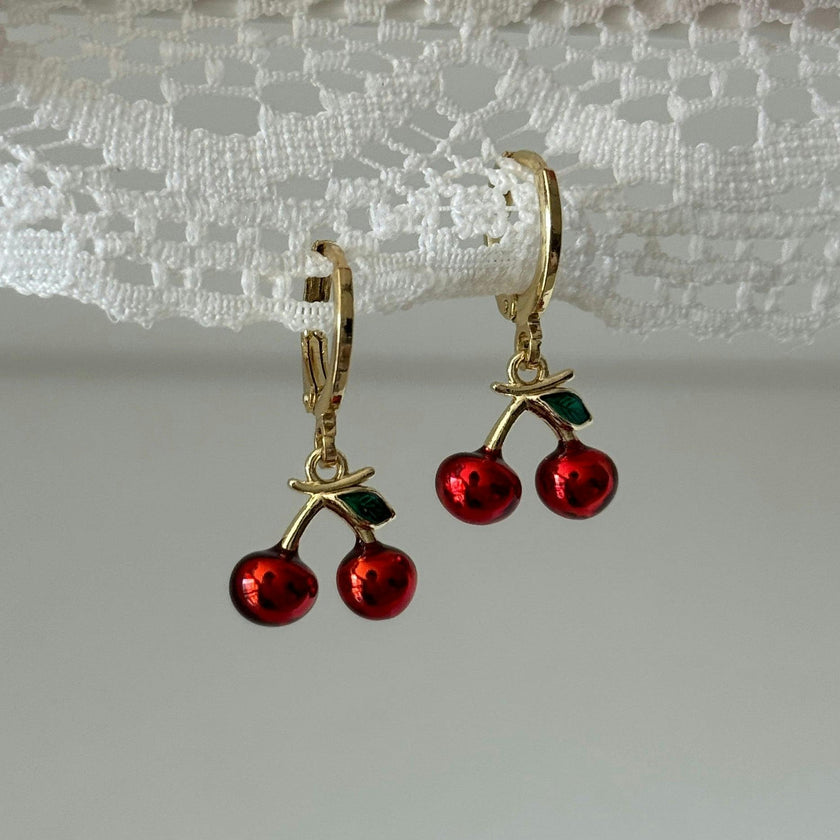 Cherry Dangle Earrings