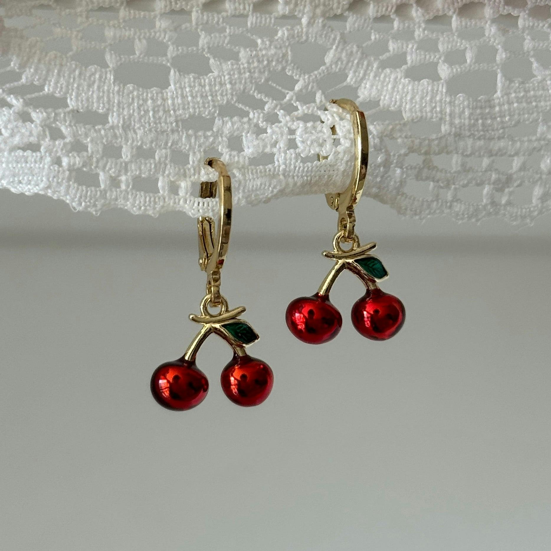 Cherry Dangle Earrings