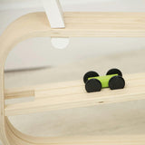 Avenlur Wooden Car Ramp Racer | Montessori Rolling Track Toy for Toddlers