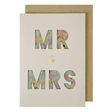 Mr & Mrs Confetti Shaker Wedding Card