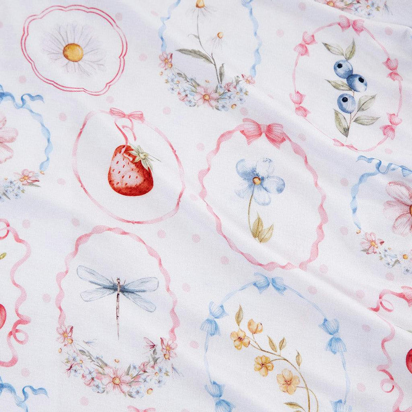 Caroline Picot Swaddle Headband Set