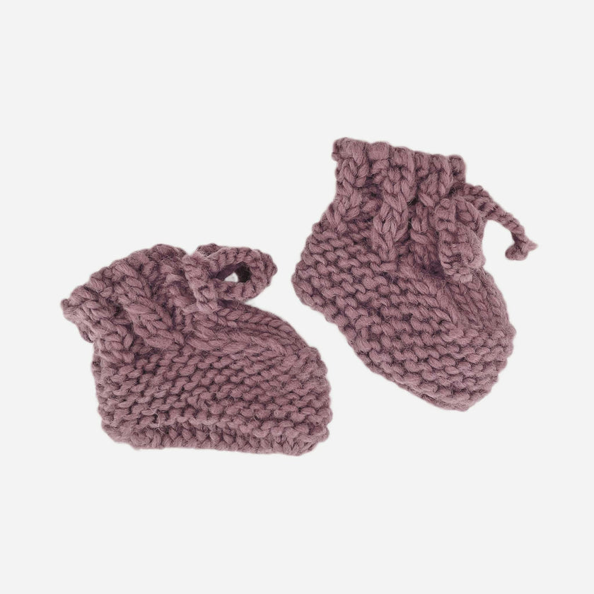 Classic Booties - Mauve