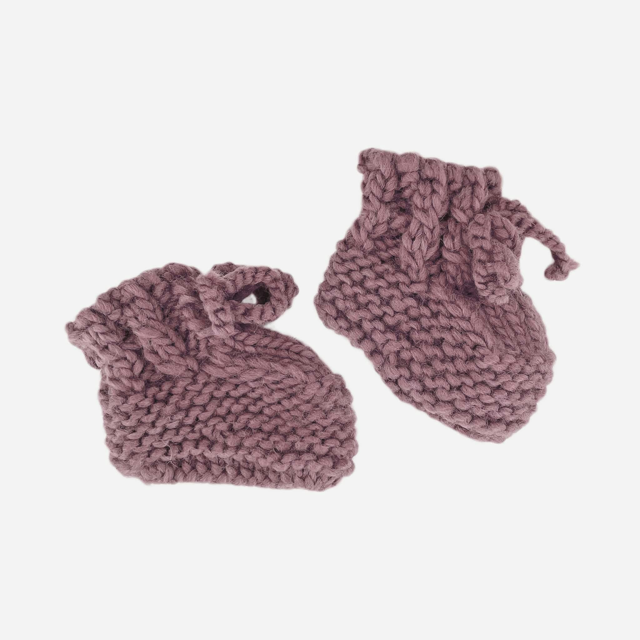 Classic Booties - Mauve