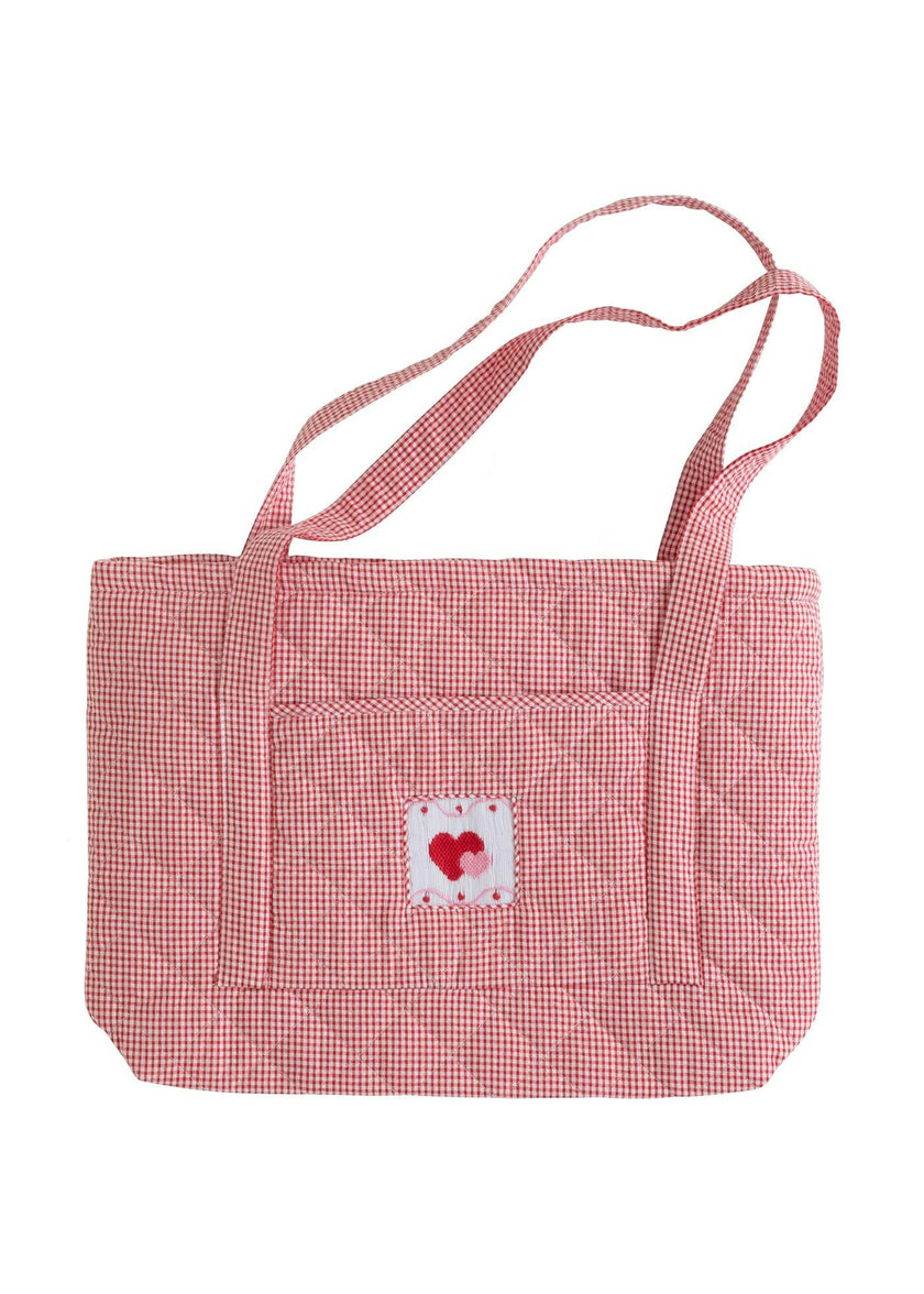 Quilted Luggage - Hearts