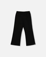 Ribbed Leggings Bootleg with Slit