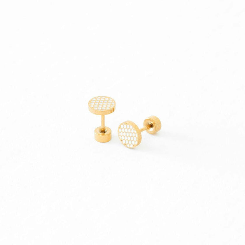 Baseball Stud Earrings