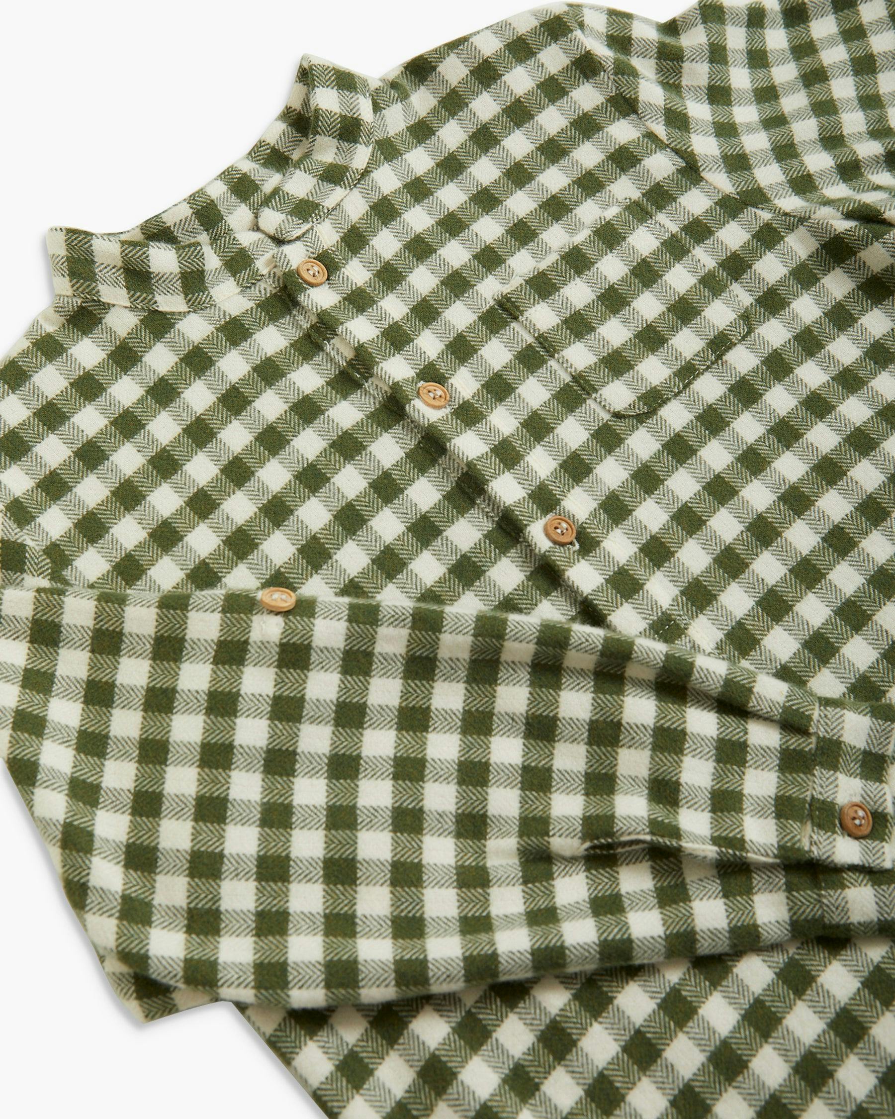Pereprine Shirt Khaki Vichy