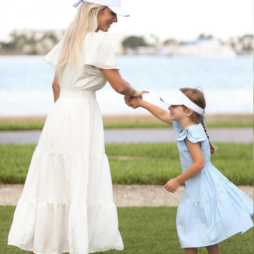 Girls' Customizable Bow Visor