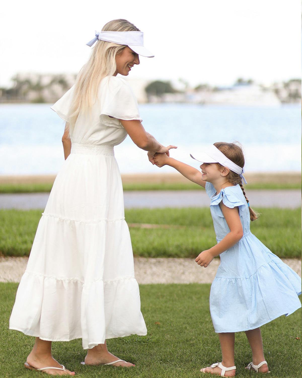 Girls' Customizable Bow Visor