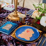 Zodiac Virgo Dinner Plates