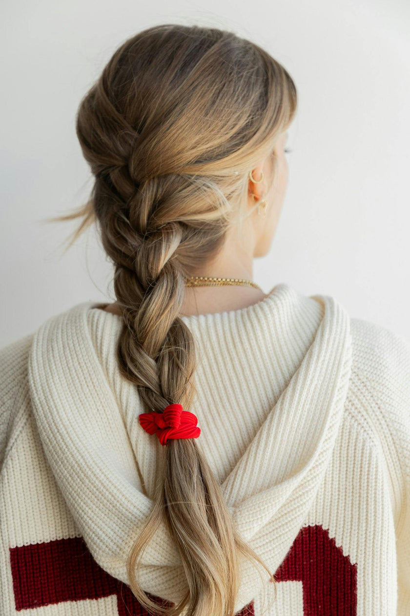 BOW SLICK BACK PONYTAILS (PACK OF 3)