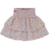 Bowtie Pasta Cinched Waist Tiered Skirt