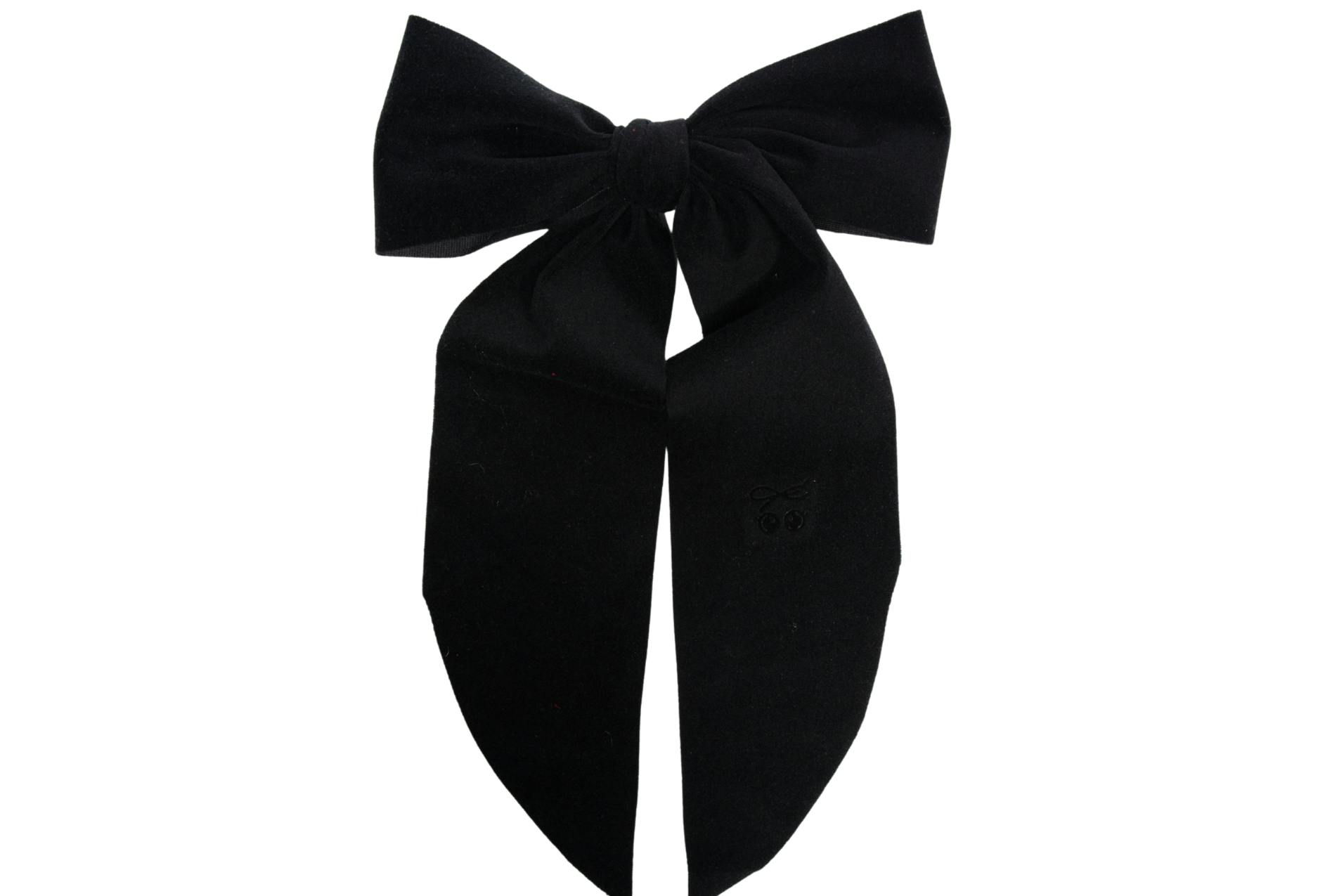 Signature Velvet Oversize Bow