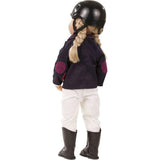 Happy Kidz Anna the Competition Rider Doll - 19" Multi-Jointed Standing Doll Playset