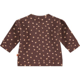 All-Over Floral Print Long Sleeve Sweatshirt