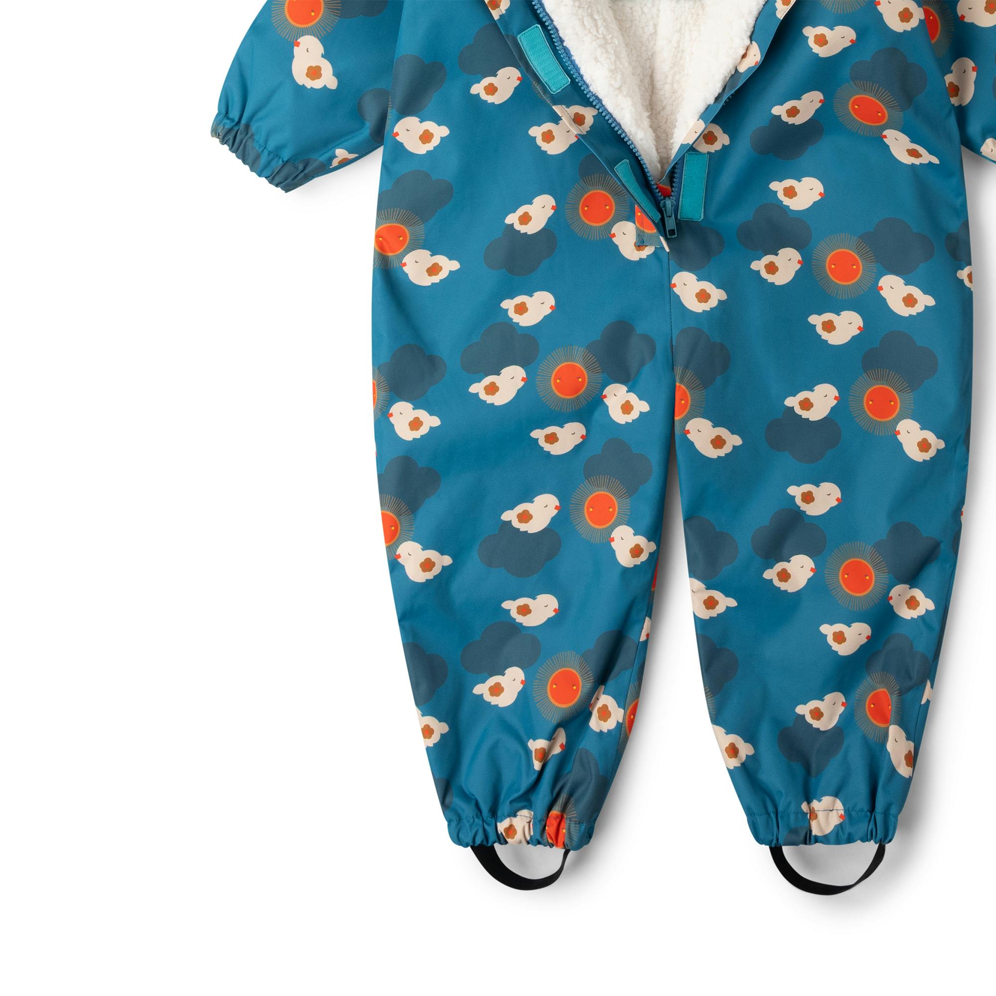 Sun Birds Recycled Waterproof Winter Suit, Blue