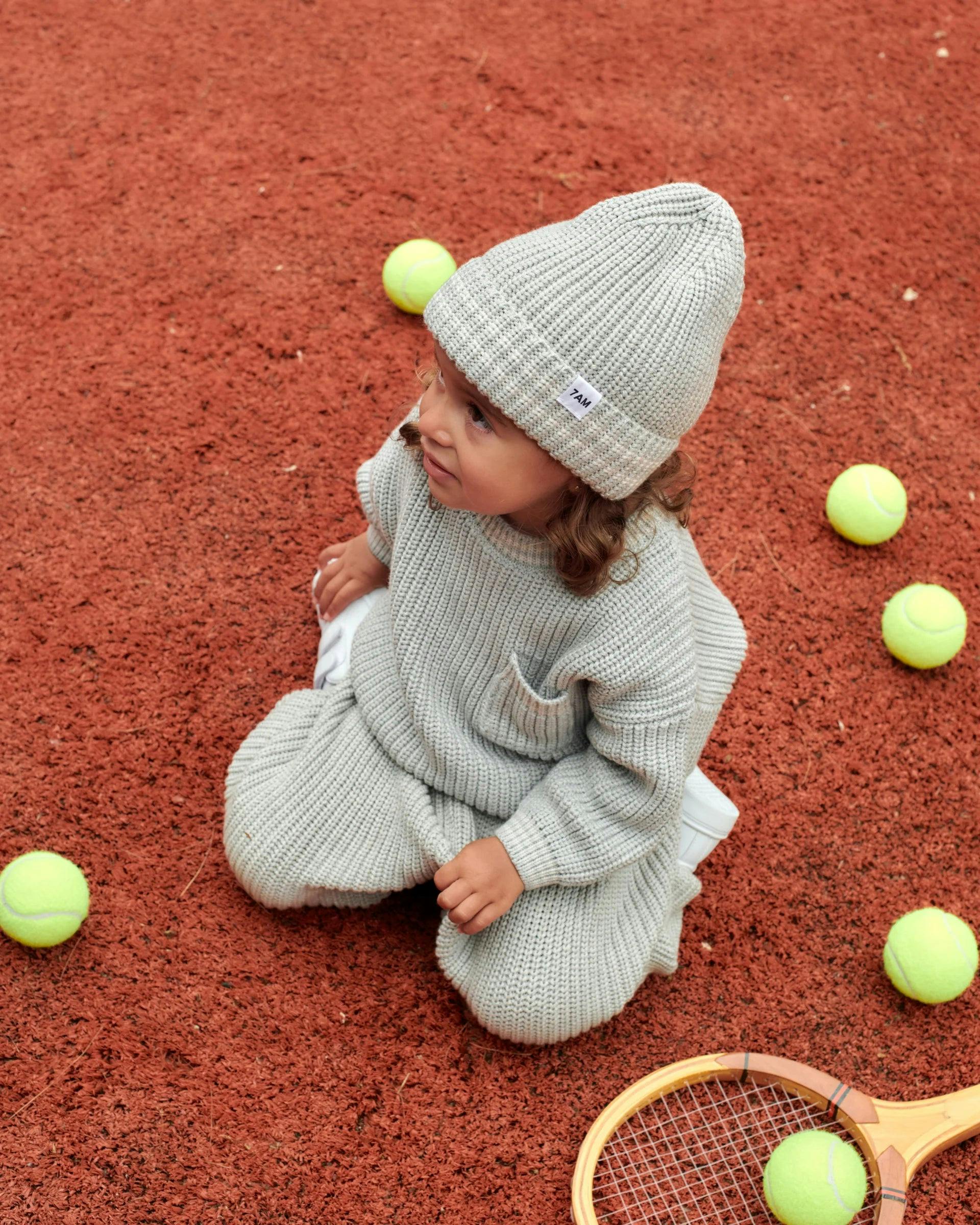 Beanie - Chunky Tennis
