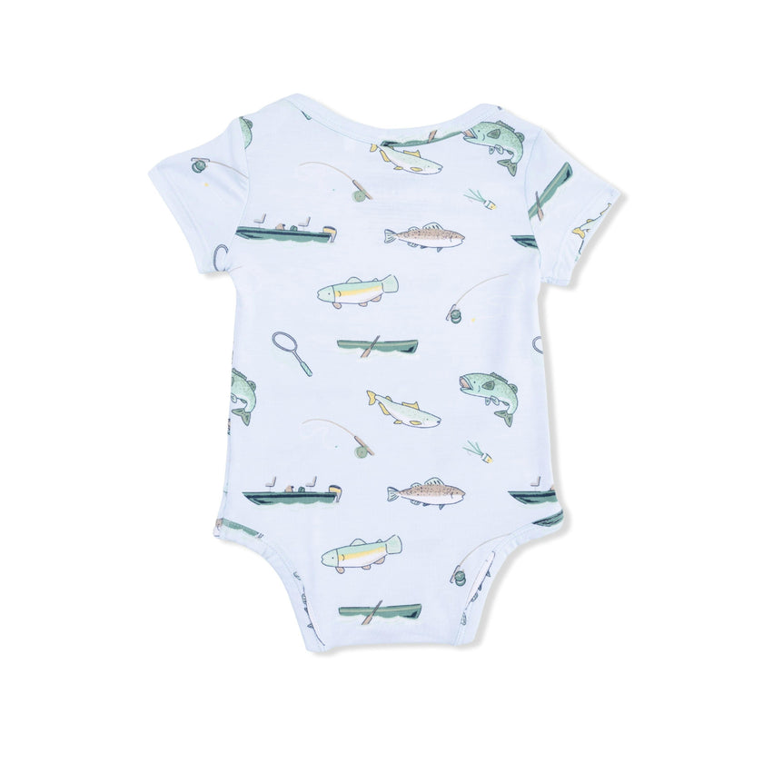 Fishing - Short Sleeve Bodysuit