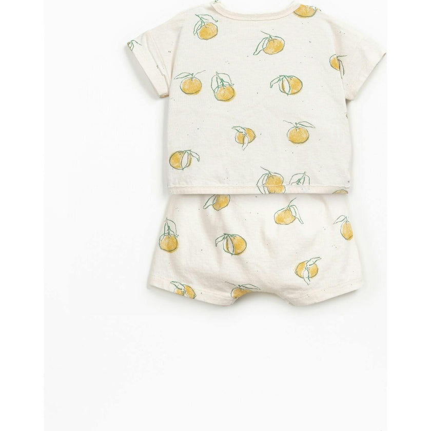 Two Piece Allover Print Jersey Set
