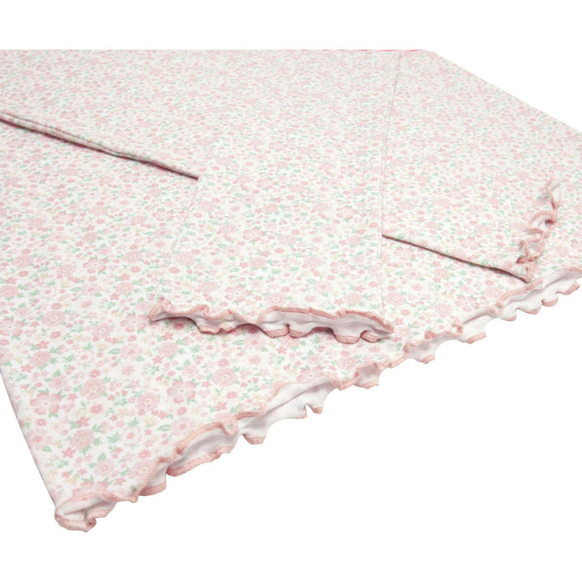 Women's Antique Floral Pima Pajamas Set