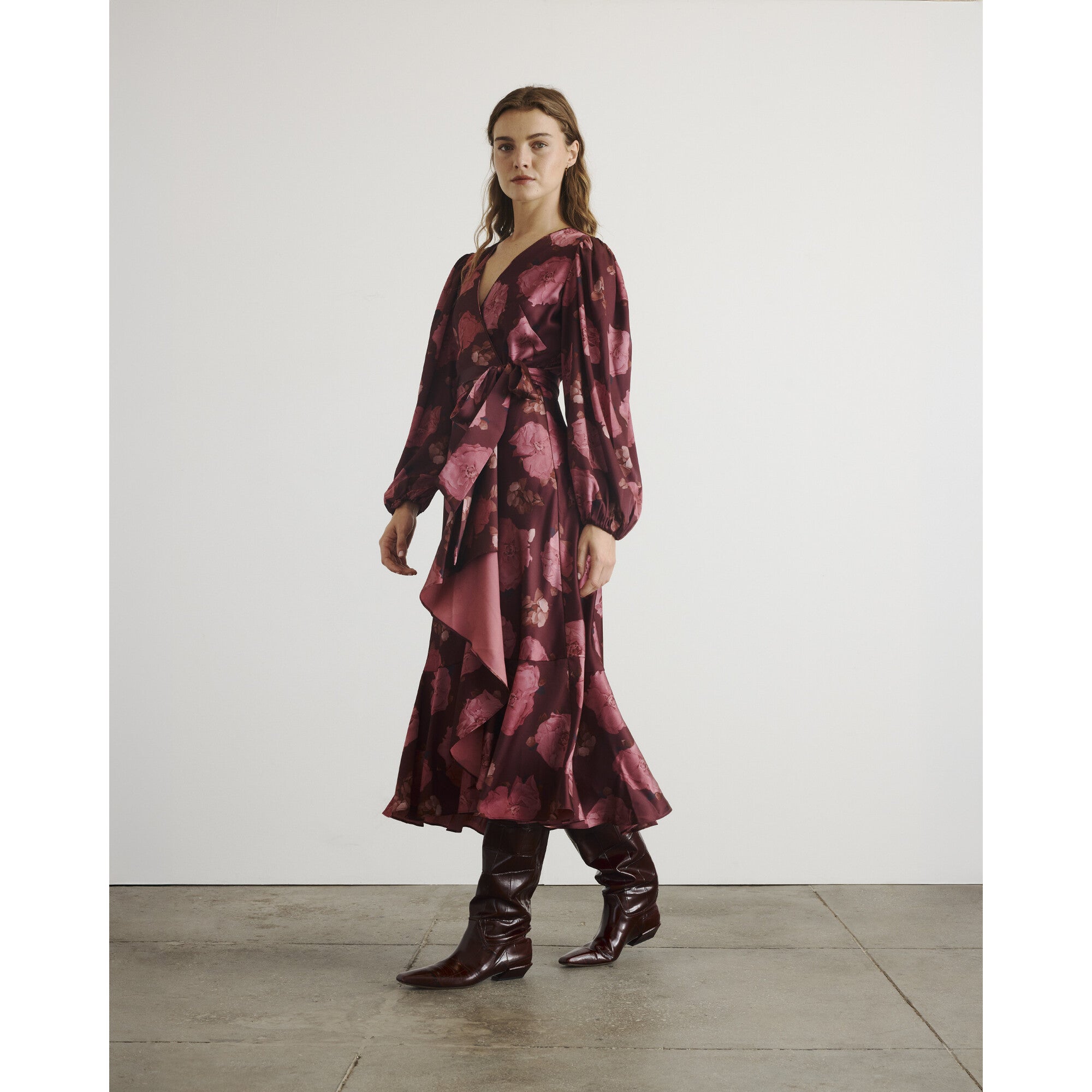 Long Sleeve Blaire Dress, Florals