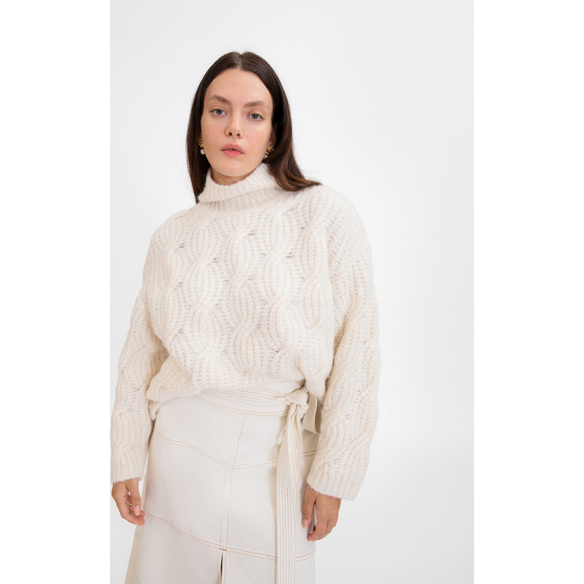 Women's Opaline Sweater, Cream