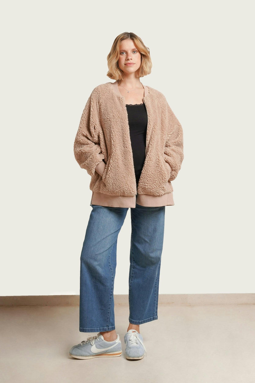 Cozy Before & After Jacket