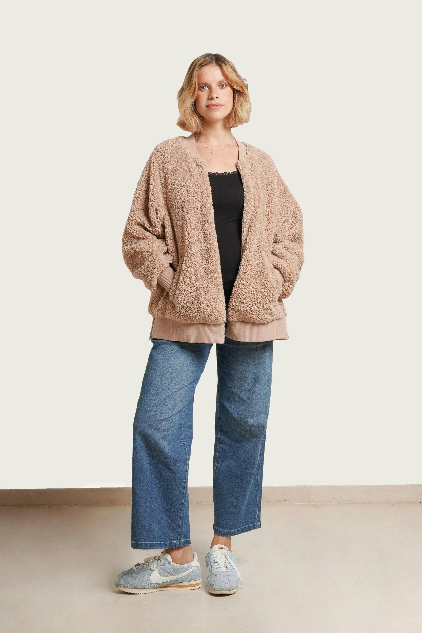 Cozy Before & After Jacket