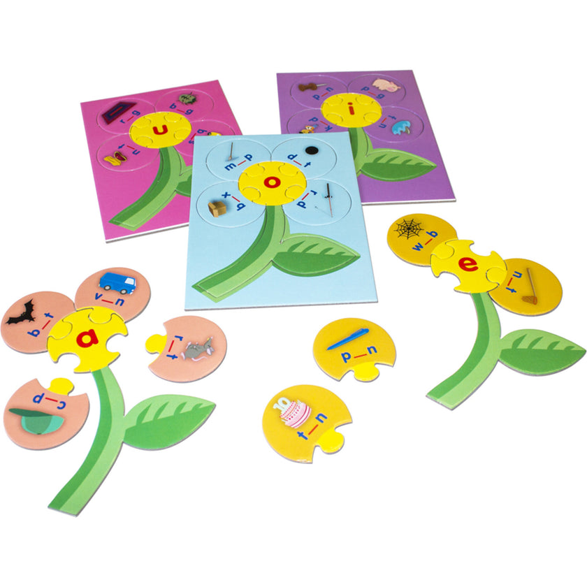 6 Letter Sound Games Board Game for Ages 4-5 Kindergarten Learning