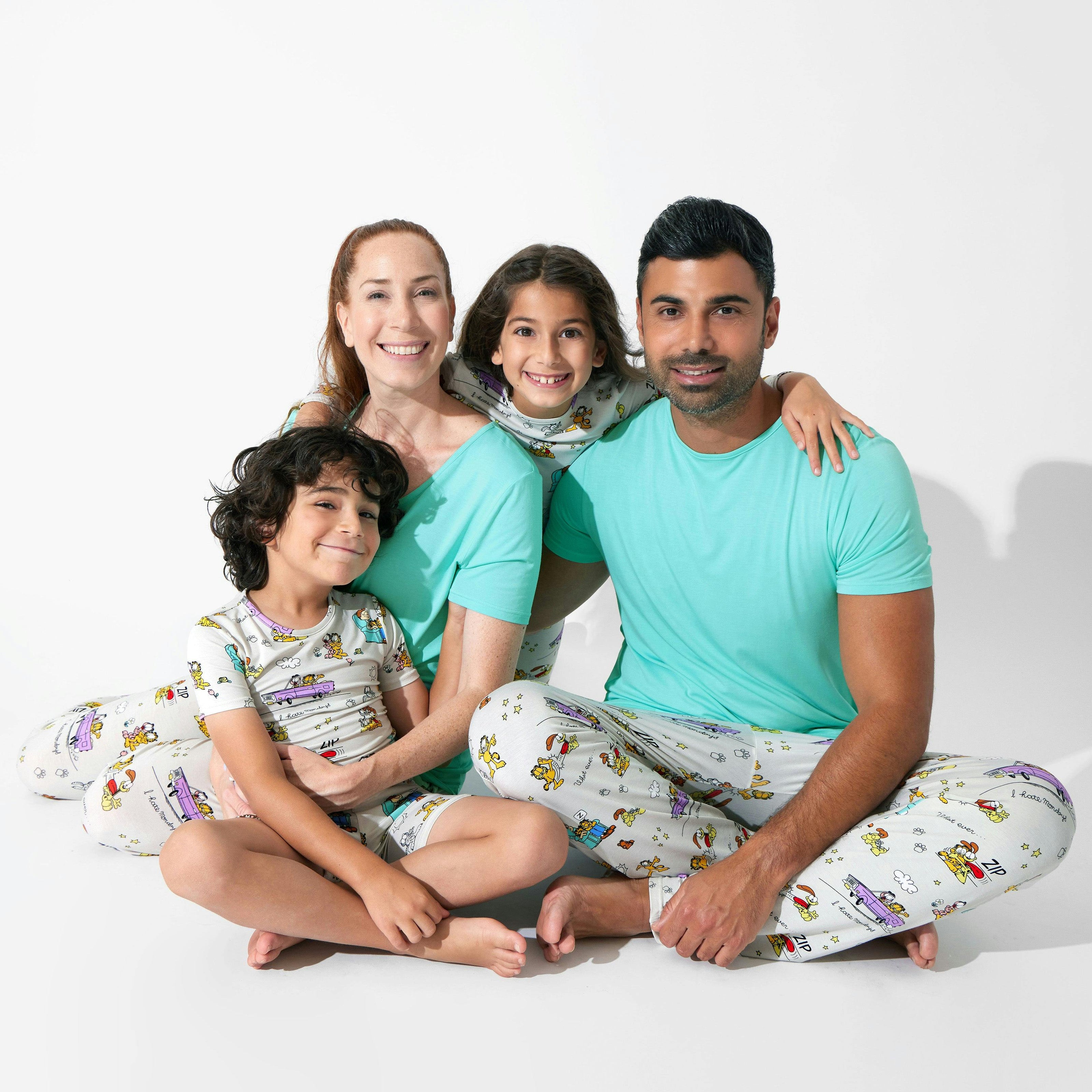 Garfield & Friends Bamboo Kids Pajama Short Set