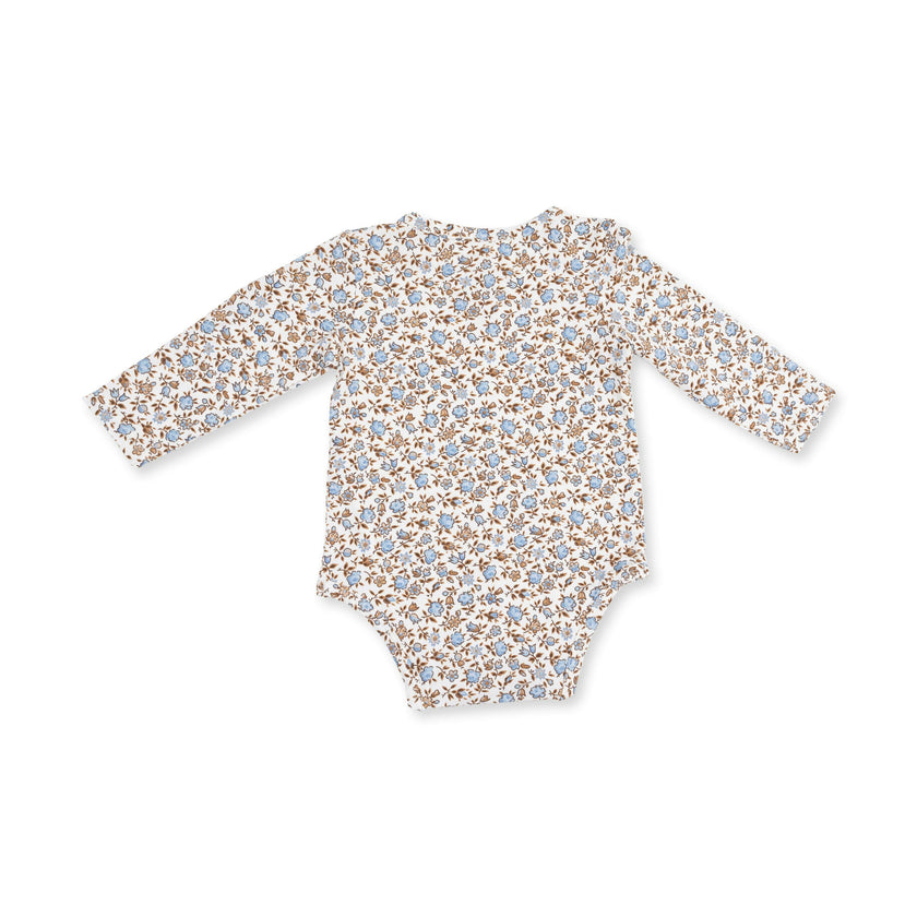 Hazel Floral - Pinafore Dress and Long Sleeve Bodysuit Set