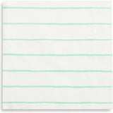 Mint Frenchie Striped Large Napkins