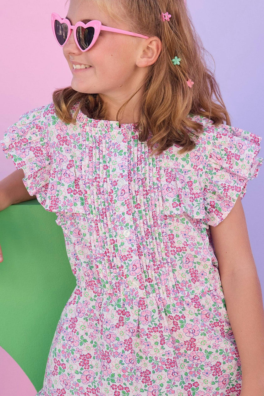 Rodeo Dress - Pink Bloomsbury Blossoms