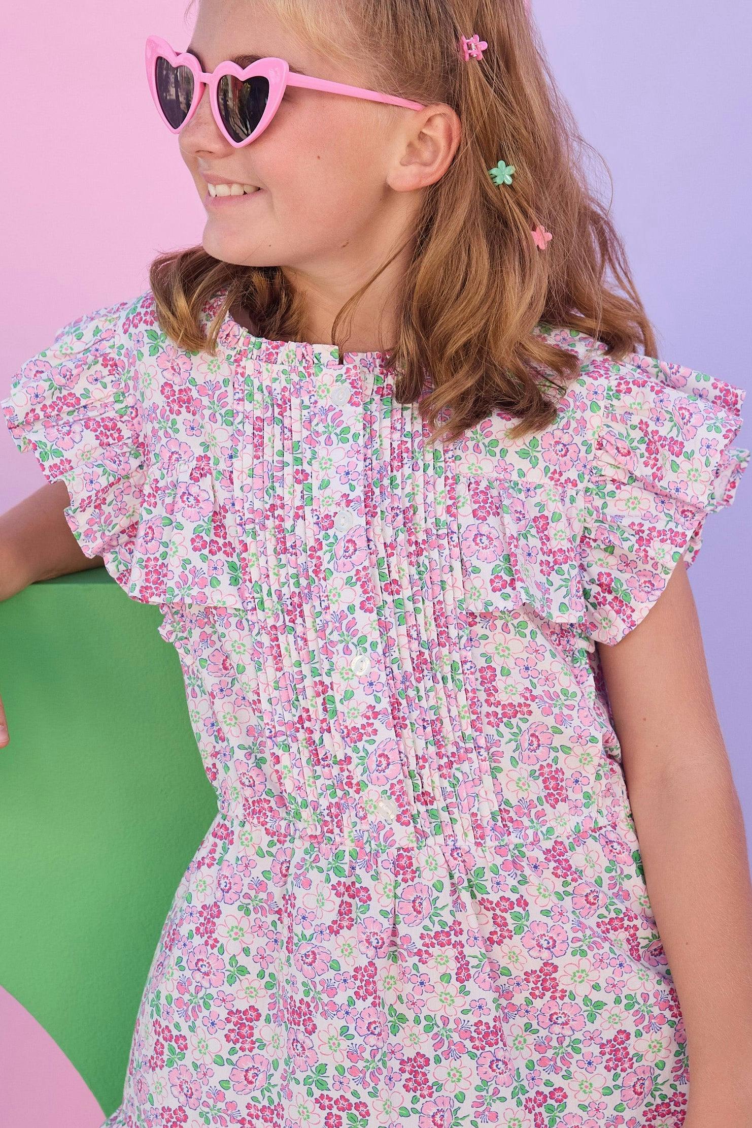 Rodeo Dress - Pink Bloomsbury Blossoms
