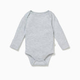 Long Sleeve Bodysuit - Grey