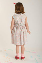 Hand-Smocked Girls Dress - Fiona