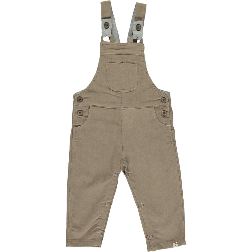 HARRISON Beige Cord Overalls