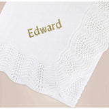 Personalized Bernard and Crochet Blanket