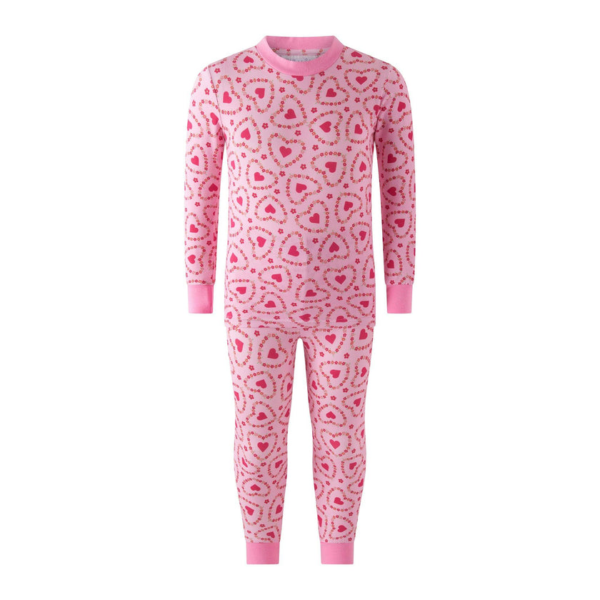 Floral Heart Pajamas