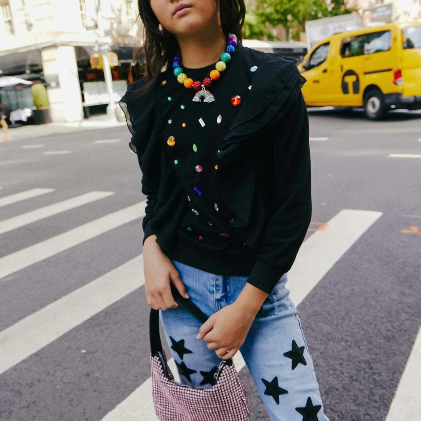 Ruffle Rainbow Gem Shirt