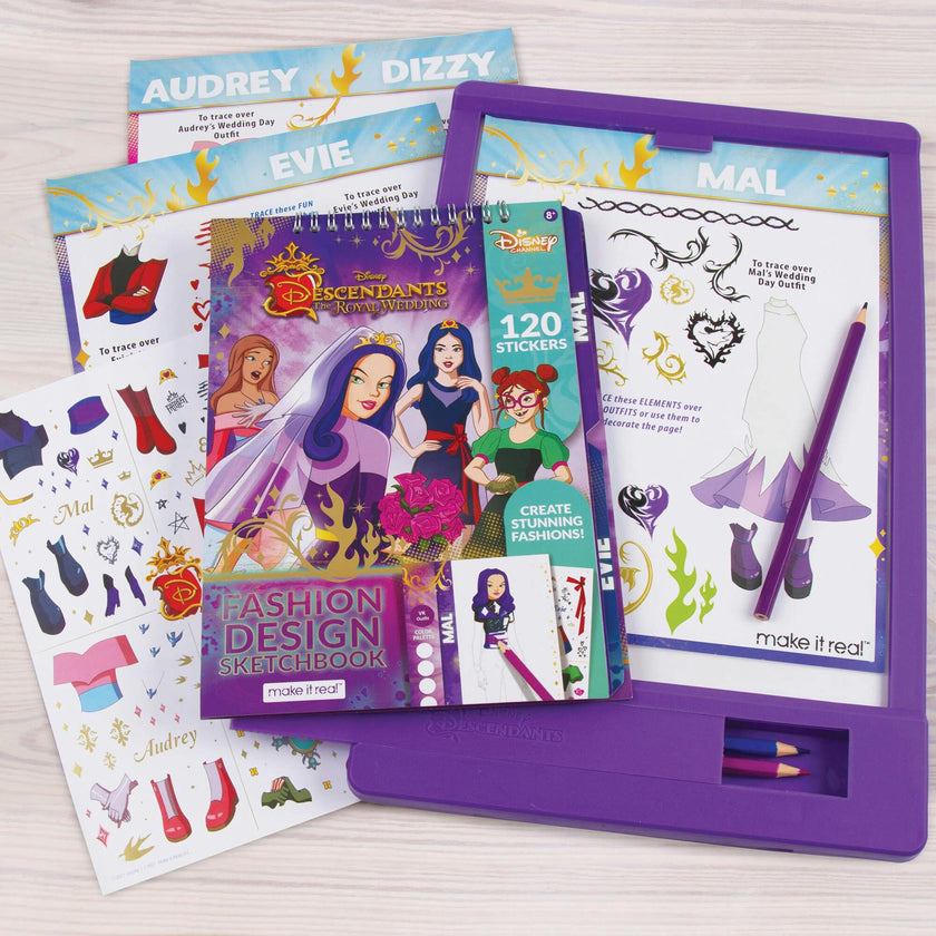 Disney Descendants Royal Wedding: Light Table & Sketchbook