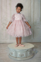 Blush Petal Music Box Dress